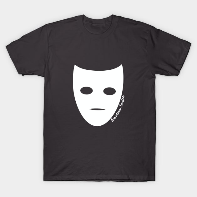 Bored Boring Boredom Emotion Character Mask Gift T-Shirt by Freid